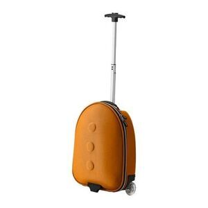 IKEA Family Children's Carry-on Travel Rolling Bag Upptacka Orange (Rare)